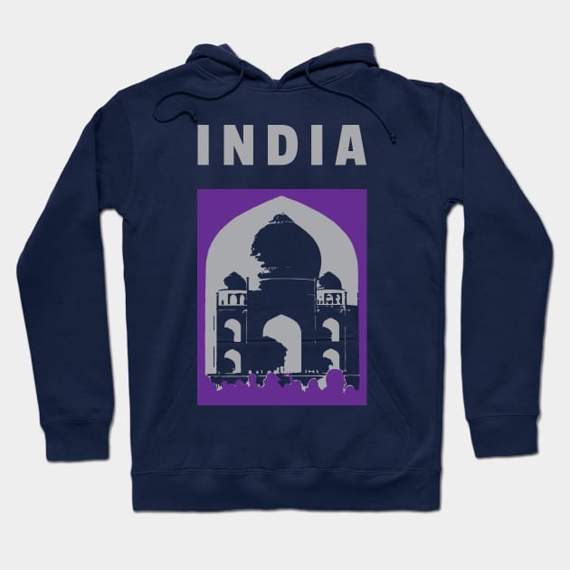 Taj Mahal Hoodie by rocking_shirts